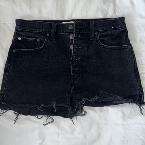 Abercrombie and Fitch High Rise Mom shorts